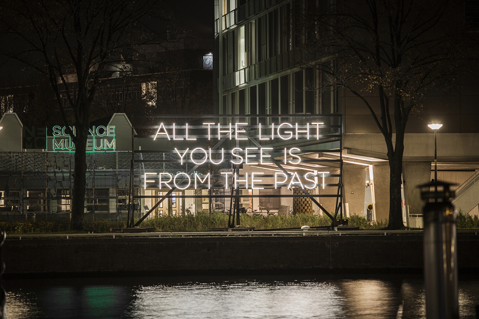 All the light you see by Alicia Eggert - Amsterdam Light Festival Artist impression