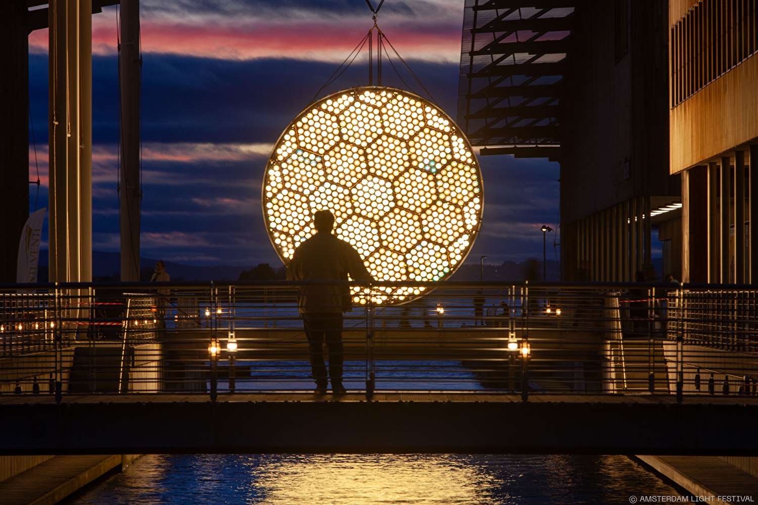The Sun by Zenisk - Amsterdam Light Festival Artist impression