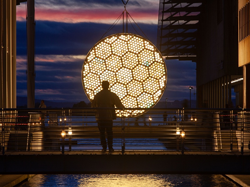 The Sun by Zenisk - Amsterdam Light Festival Artist impression